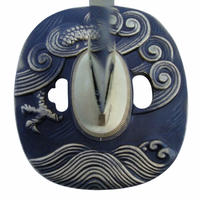 Kōyō Handforged Katana in 1095 Clay Tempered Tsuba Metal Sword