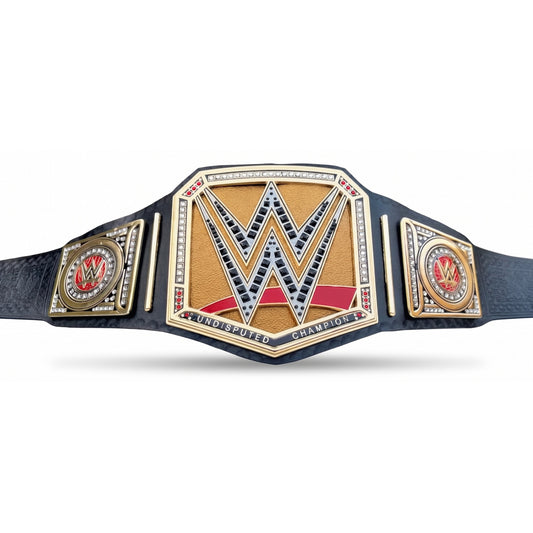 WWE Undisputed World Heavyweight Championship Wrestling Replica Belt 6MM Diecast Plate