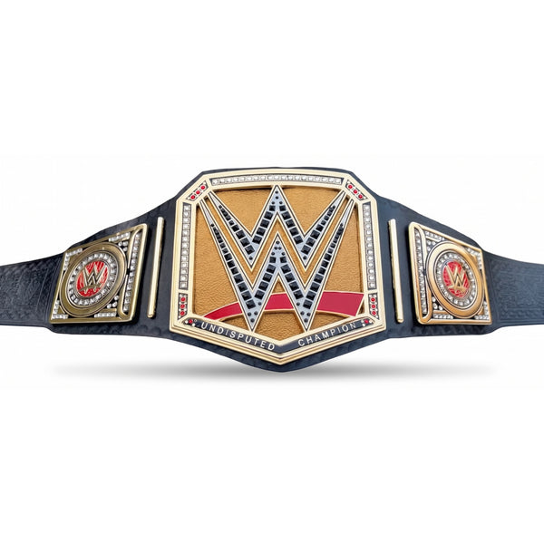 WWE Undisputed World Heavyweight Championship Wrestling Replica Belt 6MM Diecast Plate