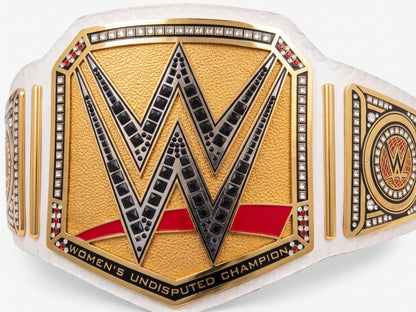 WWE Women's Undisputed Wrestling Championship Replica Title Wrestling Belt 6MM Diecast Plate