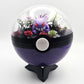 Pokemon Gengar Crystal Terrarium Haunted Wood Purple Poke Ball Handmade