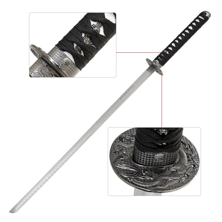 Courage Sword of the Last Samurai Nathan Algren Metal Katana Sword With Stand