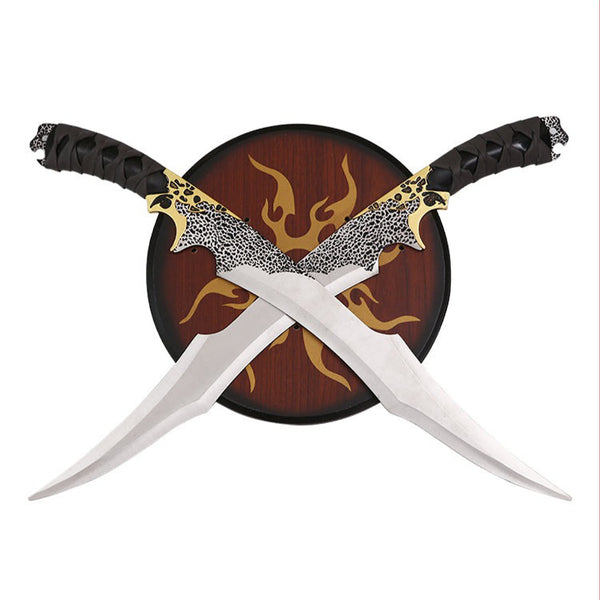 Lord of the Rings Dual Elf Warrior Replica Metal Swords