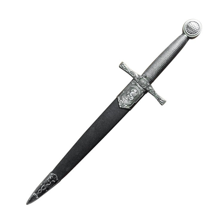 Excalibur Metal Dagger with Scabbard — Legendary Display Only Collector's Replica