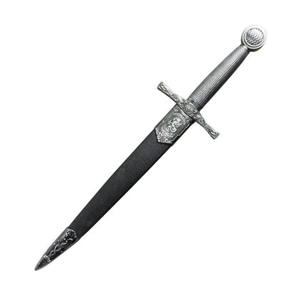 Excalibur Metal Dagger with Scabbard — Legendary Display Only Collector's Replica
