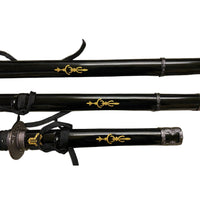 Kill Bill Bride Hattori Hanzo Triple Display Set Metal Katana's