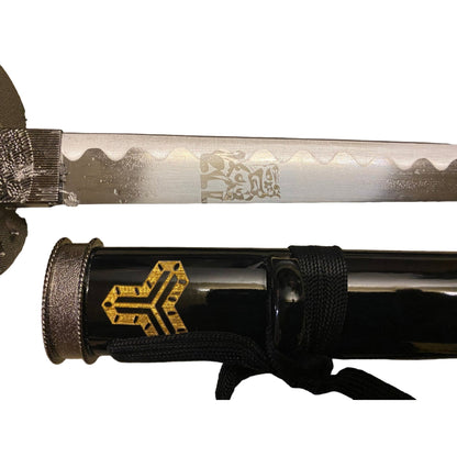 Kill Bill Bride Hattori Hanzo Triple Display Set Metal Katana's