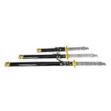 Highlander Duncan Macleod Steel Samurai Sword Set of 3