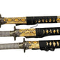King Cobra Samurai Sword Katana Set of 3