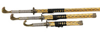 King Cobra Samurai Sword Katana Set of 3