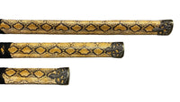 King Cobra Samurai Sword Katana Set of 3
