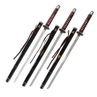 Kill Bill Hattori Hanzo Triple Display Set Metal Katana's