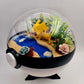 Pokemon Pikachu Crystal Terrarium Beach White Poke Ball Handmade