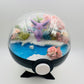 Pokemon Espeon Crystal Terrarium Blossom White Poke Ball Handmade