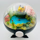 Pokemon Sleeping Pikachu Crystal Terrarium Pond White Poke Ball Handmade