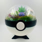 Pokemon Sitting Oddish Crystal Terrarium Lake White Poke Ball Handmade