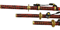 Taichi Akaji Samurai Sword Katana Set of 3