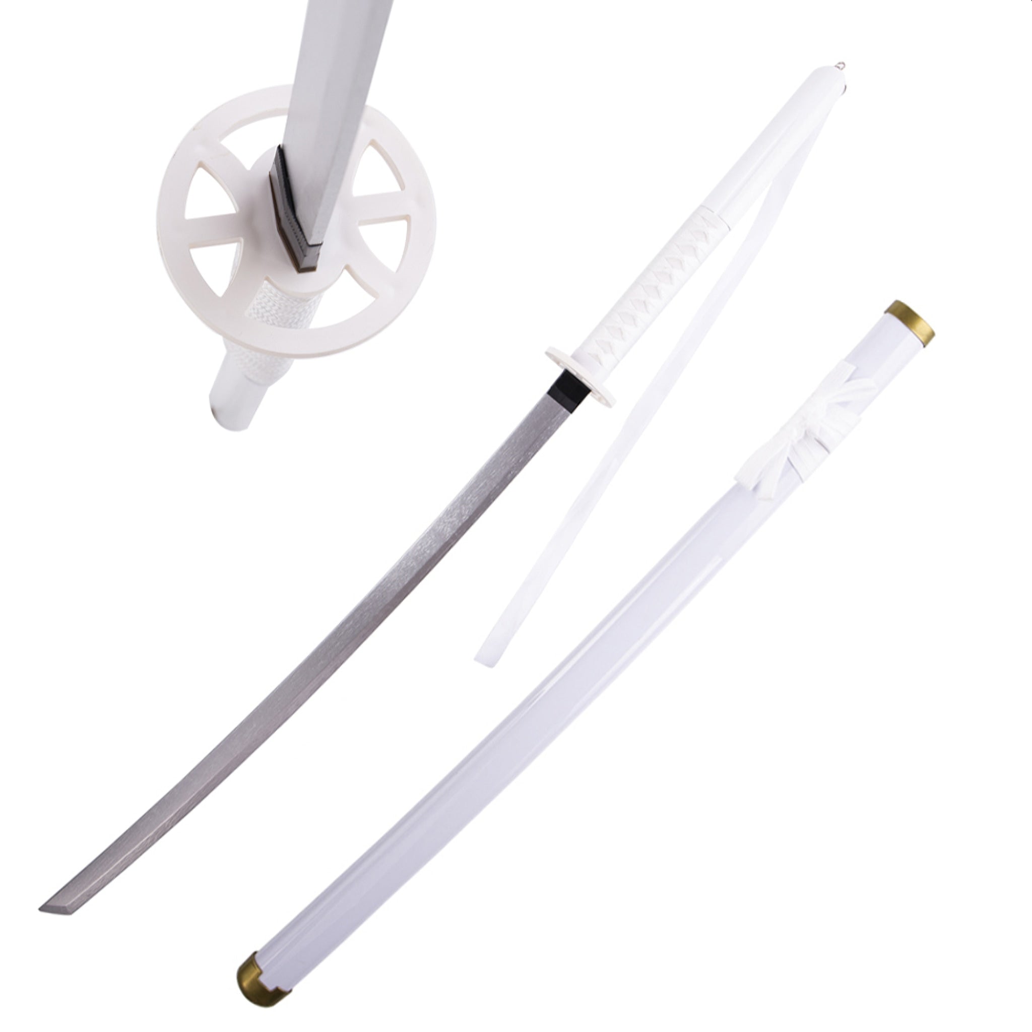 Bleach Kuchiki Rukia's Sode No Shirayuk Cosplay Wooden Sword Replica