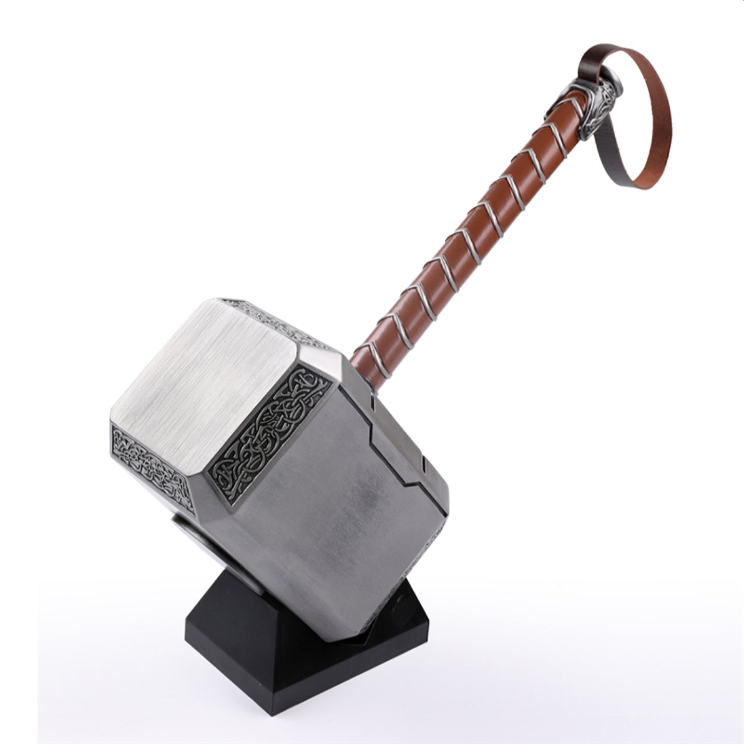 Marvel Resin Thor Hammer 'Mjolnir' 1:1 Replica with Base