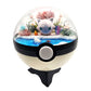 Pokemon Jigglypuff Crystal Terrarium Blossom Tree White Poke Ball Handmade