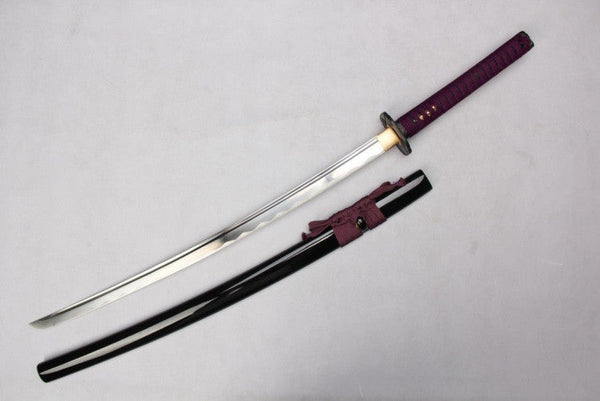 Deluxe Karōshi Handforged in 1095 with Clay Tempering Metal Katana Sword