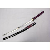 Deluxe Karōshi Handforged in 1095 with Clay Tempering Metal Katana Sword