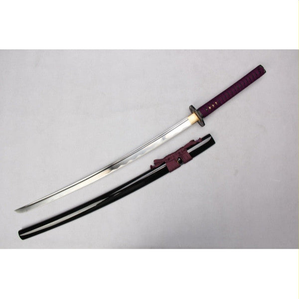 Deluxe Karōshi Handforged in 1095 with Clay Tempering Metal Katana Sword