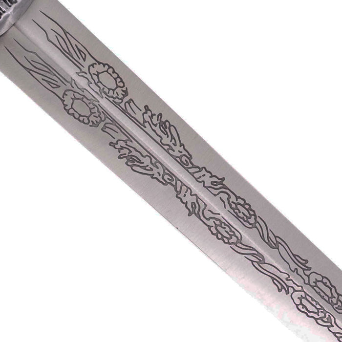 Lunar Blade of Rellana Metal Sword With Plaque
