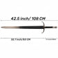 Game of Thrones Jon Snow Direwolf Sword with Plaque & Sheath Exclusive Edition