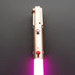 Star Wars No. C026 Baselit Gold Combat Lightsaber RGB Replica (No 92 Base)