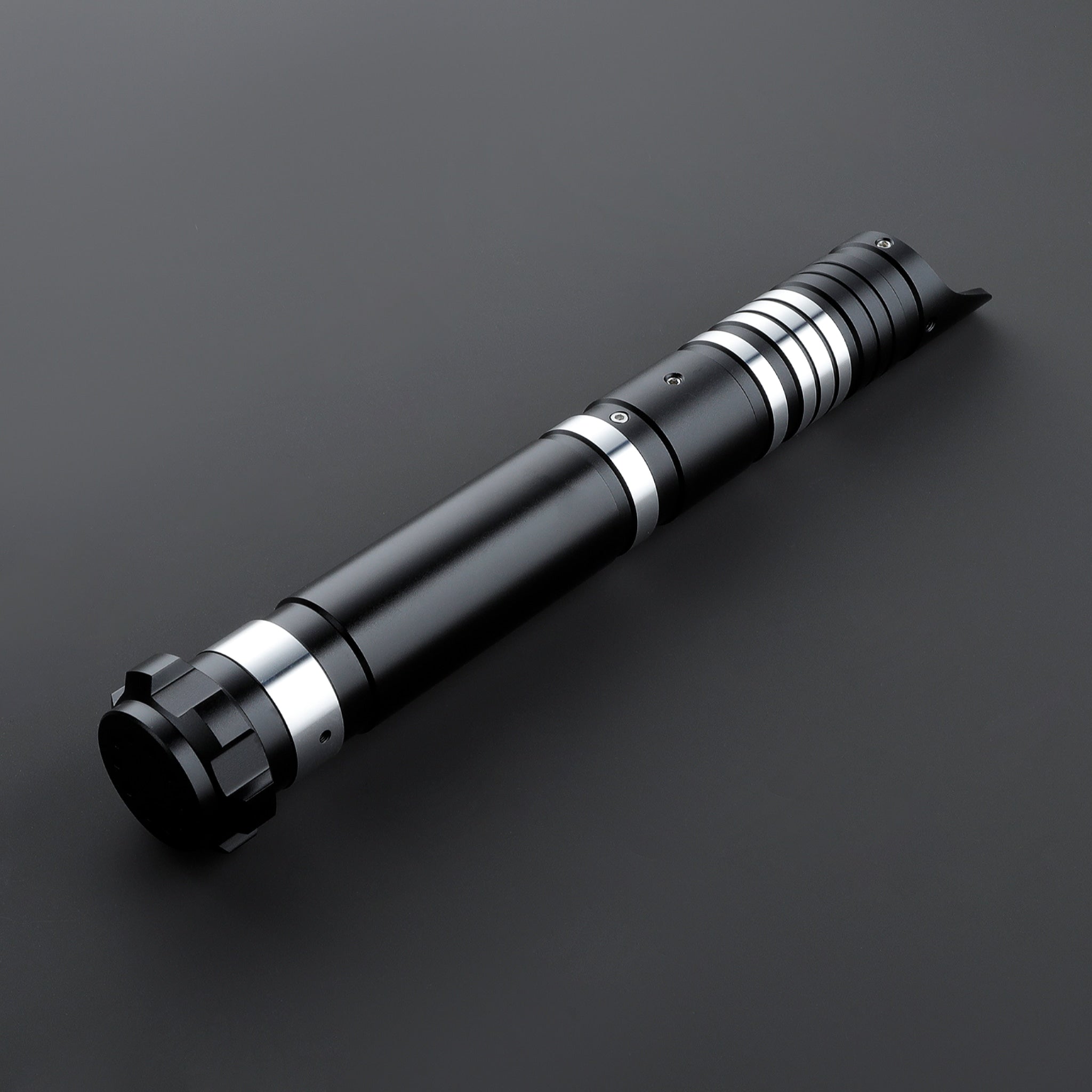 Star Wars Combat Lightsaber Baselit Custom No.C036 FX RGB Black 73cm Blade Replica