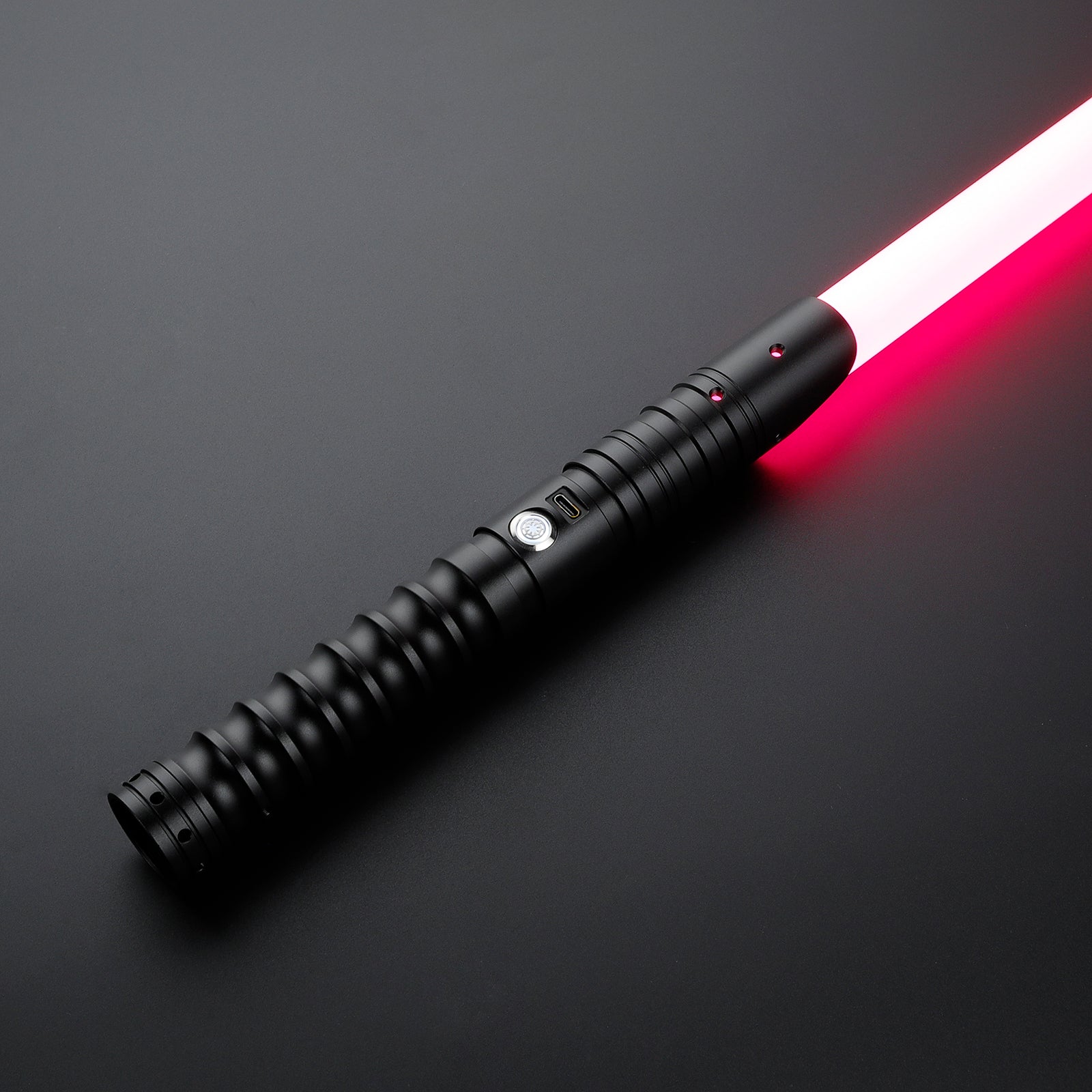 Star Wars Combat Lightsaber Baselit Custom No.038 FX RGB Black Replica