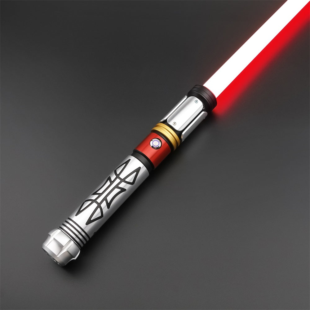 Star Wars ET5 Baselit Combat Lightsaber RGB USB-C Chargable (Base No 89)