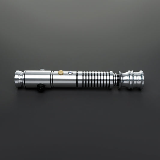 Star Wars No. 098 Ki-Adi-Mundi Baselit Combat Lightsaber RGB USB-C Chargable (Base No 166)