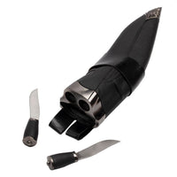 Kukri Large Dagger Metal Machete 3 Piece