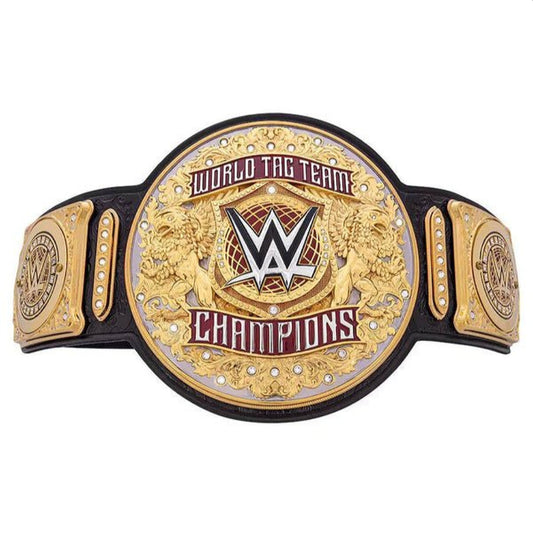 WWE 2024 World Tag Team Championship Title Wrestling Belt Replica 6MM Diecast Plate
