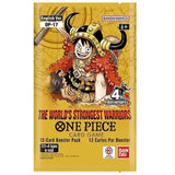 One Piece OP-17 TCG Card Game Booster Pack The World's Strongest Warriors