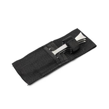 Desperado Inspired 12 Piece Blunt Metal Display Knife Set with Holster