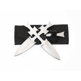 Desperado Inspired 12 Piece Blunt Metal Display Knife Set with Holster