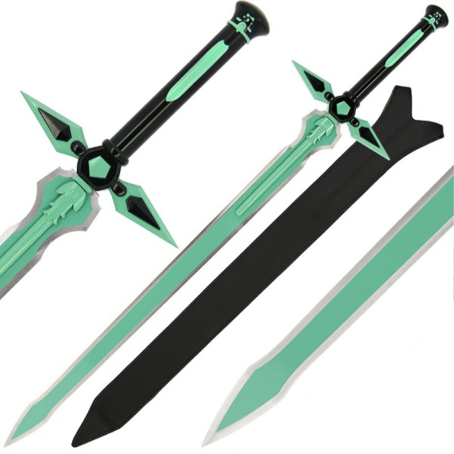 Sword Art Online Kirito Dark Repulser Metal Sword