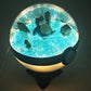 Pokemon Snorlax Light Up LED Crystal Terrarium Teal/White Poke Ball Handmade