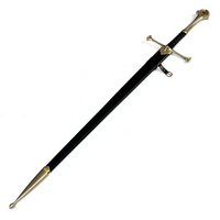 Lord of the Rings Sword Aragorn Anduril Sword with Sheath & Plaque