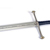 Lord of the Rings Sword Aragorn Anduril Sword with Sheath & Plaque
