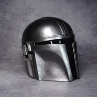 Star Wars Mandalorian Resin Cosplay Helmet DAMAGED
