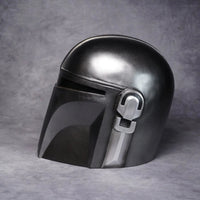 Star Wars Mandalorian Resin Cosplay Helmet DAMAGED