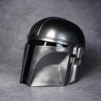 Star Wars Mandalorian Resin Cosplay Helmet DAMAGED