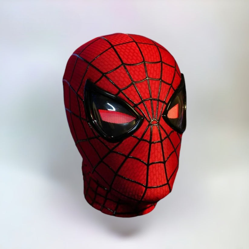 Spider-Man Andrew Garfield The Amazing Spider-man Interactive Mask with Remote Control Adjustable Moving & Light Up Eyes Spiderman