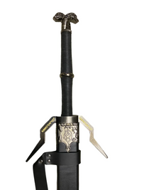 The Witcher 3 Geralt's Silver Sword Diagonal Guard Metal Sword