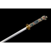 Highlander Connor Macleod Style Red Metal Katana Sword