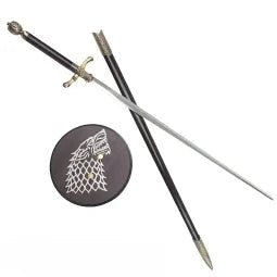Game Of Thrones Arya Stark Needle Deluxe Metal Sword With Sheath